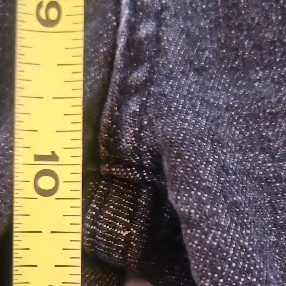 Judy Blue -Five Button Fly Skinny Fit -Black Distressed Jeans  - Size 5/27 - Picture 4 of 11